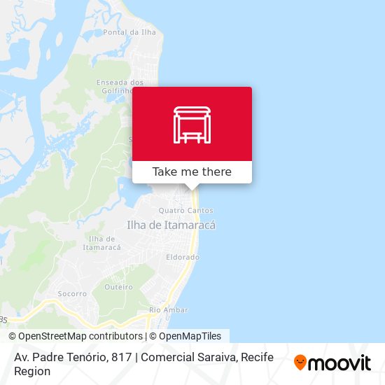 Av. Padre Tenório, 817 | Comercial Saraiva map