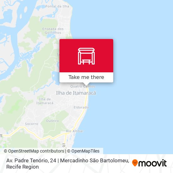 Av. Padre Tenório, 24 | Mercadinho São Bartolomeu map