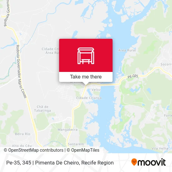 Pe-35, 345 | Pimenta De Cheiro map