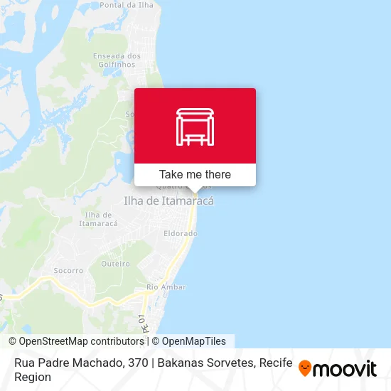 Rua Padre Machado, 370 | Bakanas Sorvetes map