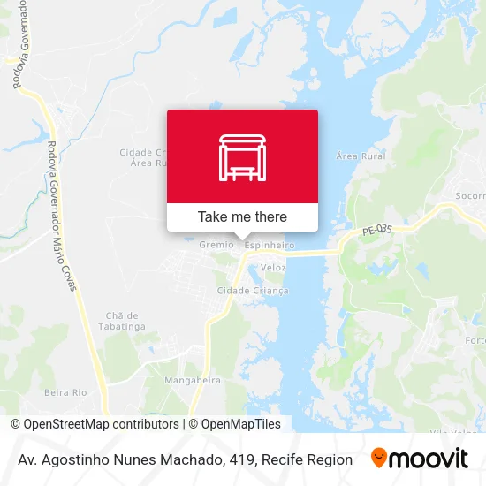 Av. Agostinho Nunes Machado, 419 map