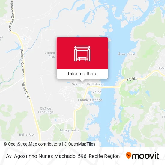 Av. Agostinho Nunes Machado, 596 map