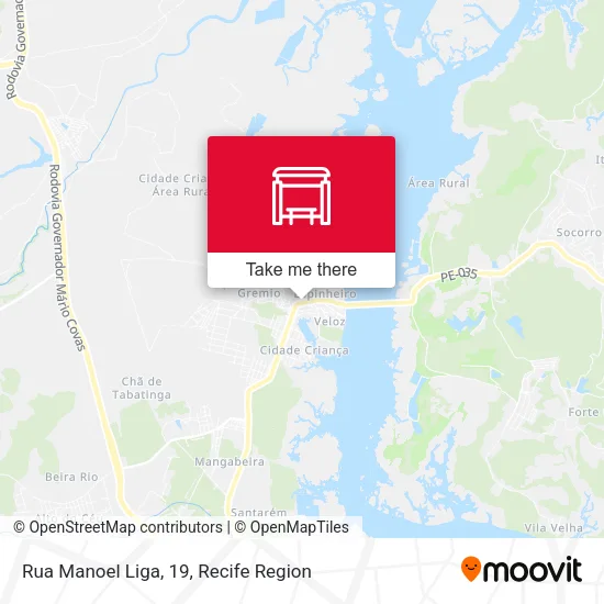 Rua Manoel Liga, 19 map