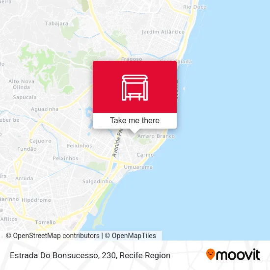 Estrada Do Bonsucesso, 230 map