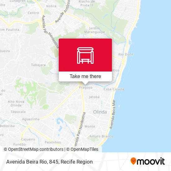 Avenida Beira Rio, 845 map