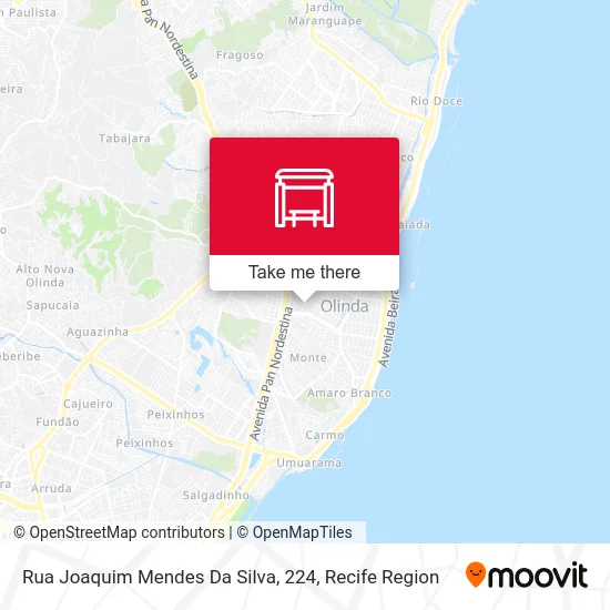 Rua Joaquim Mendes Da Silva, 224 map
