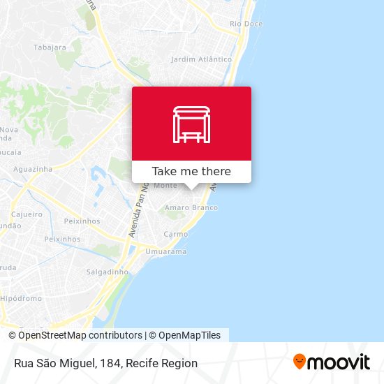 Rua São Miguel, 184 map