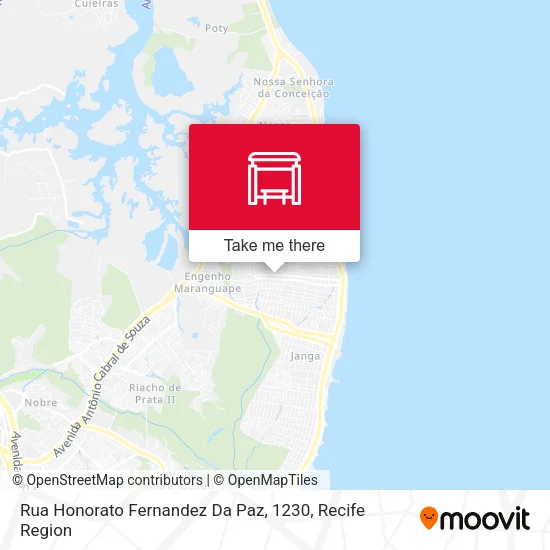 Rua Honorato Fernandez Da Paz, 1230 map