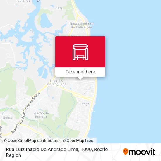 Rua Luiz Inácio De Andrade Lima, 1090 map