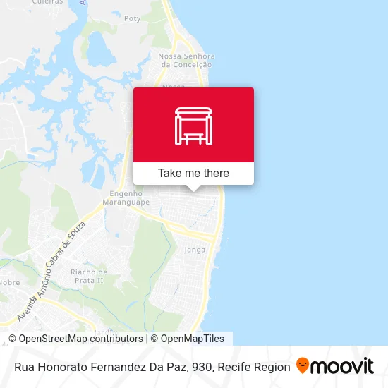 Rua Honorato Fernandez Da Paz, 930 map