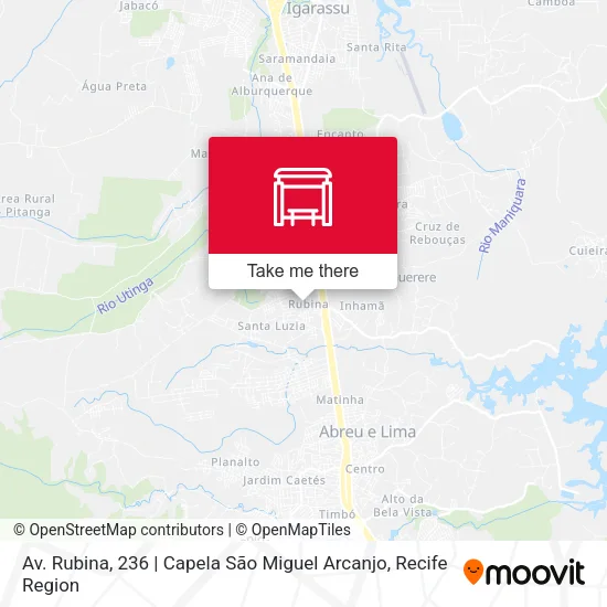 Av. Rubina, 236 | Capela São Miguel Arcanjo map