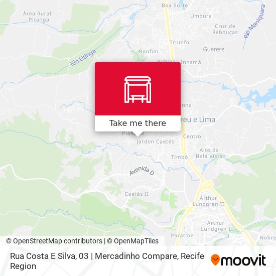 Rua Costa E Silva, 03 | Mercadinho Compare map