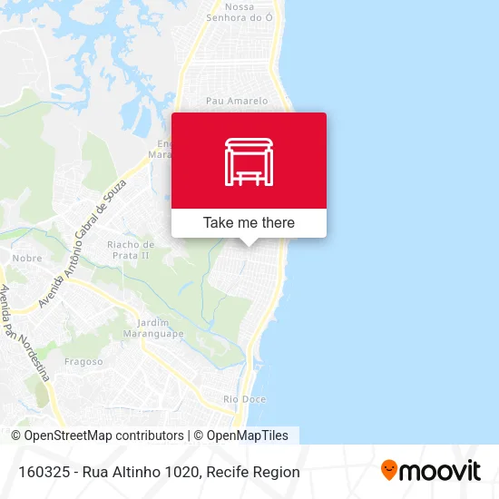 160325 - Rua Altinho 1020 map