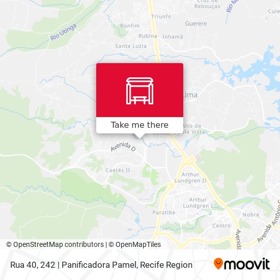 Rua 40, 242 | Panificadora Pamel map