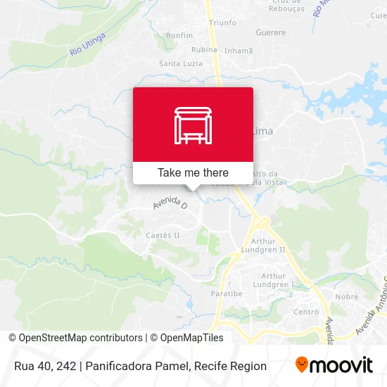 Rua 40, 242 | Panificadora Pamel map