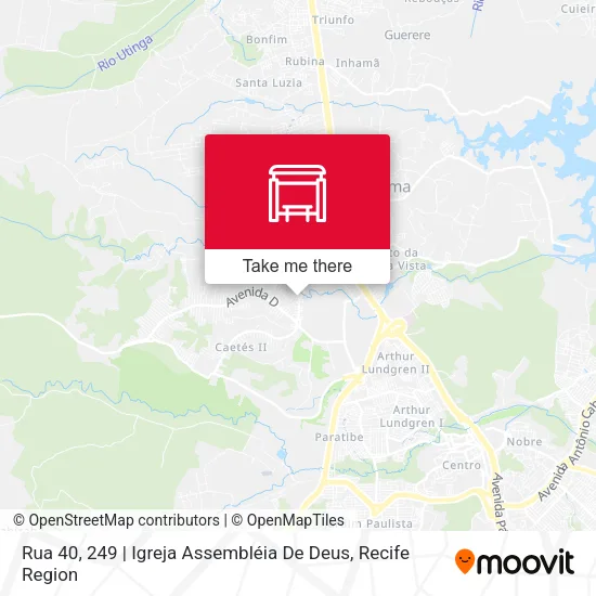 Rua 40, 249 | Igreja Assembléia De Deus map
