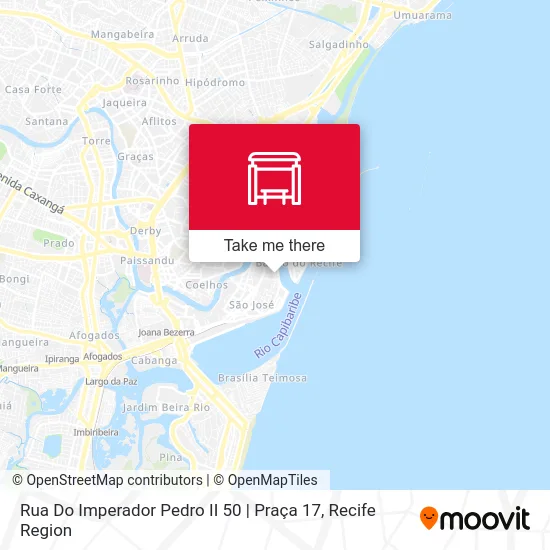 Rua Do Imperador Pedro II 50 | Praça 17 map