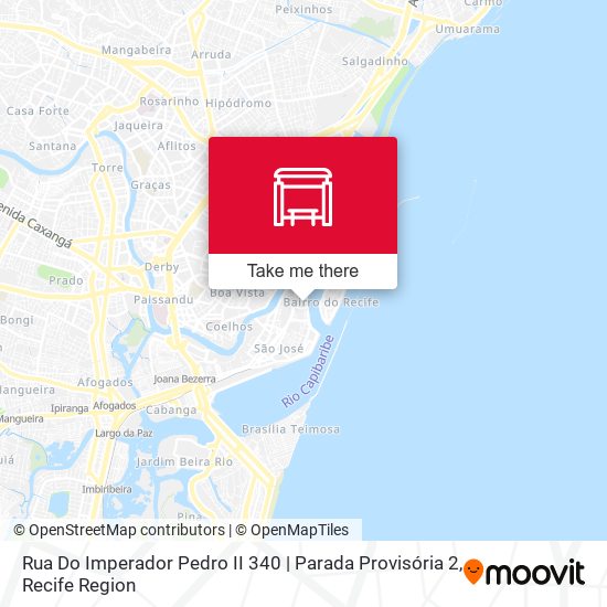 Rua Do Imperador Pedro II 340 | Parada Provisória 2 map