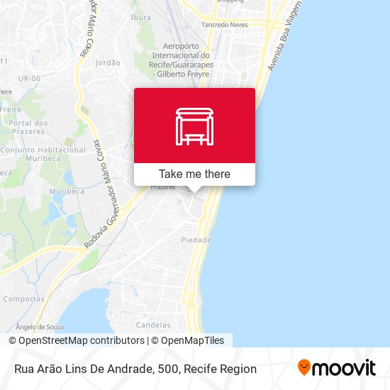Rua Arão Lins De Andrade, 500 map