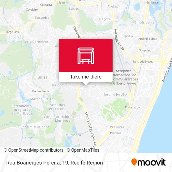 Rua Boanerges Pereira, 19 map