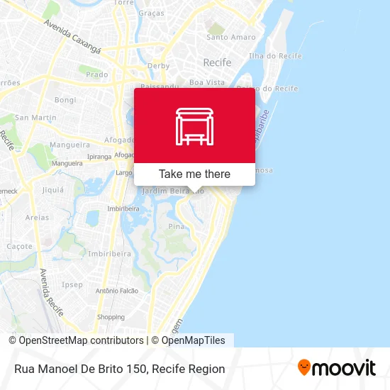 Rua Manoel De Brito 150 map