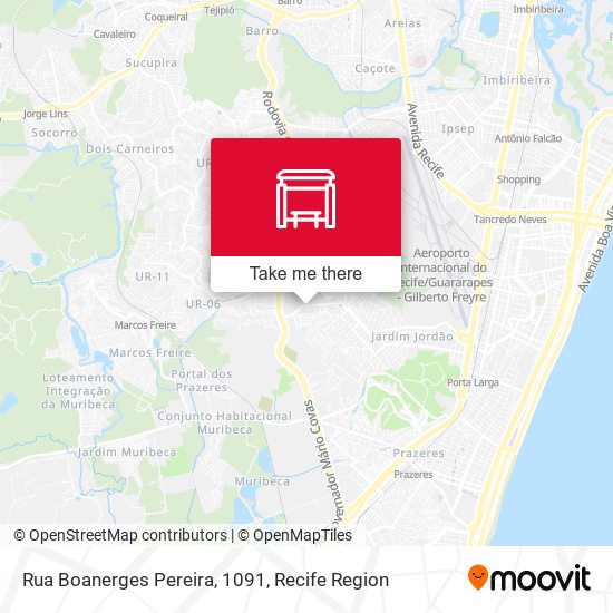Rua Boanerges Pereira, 1091 map