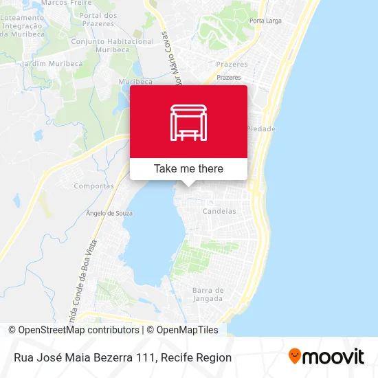 Rua José Maia Bezerra 111 map