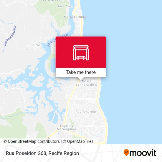 Rua Poseidon 268 map