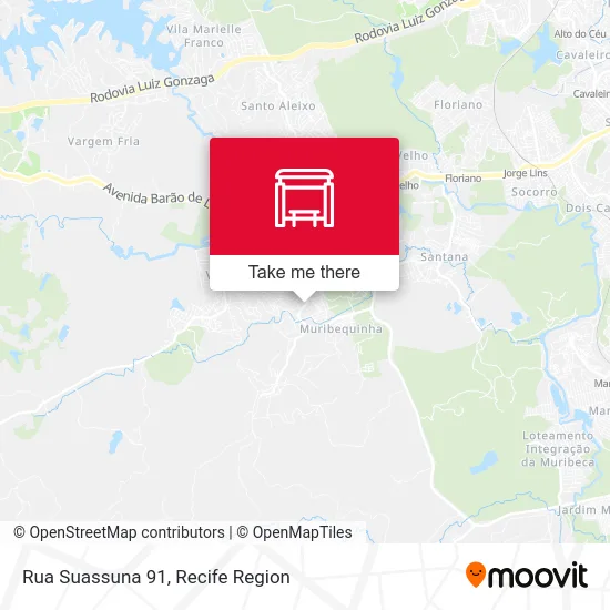Rua Suassuna 91 map