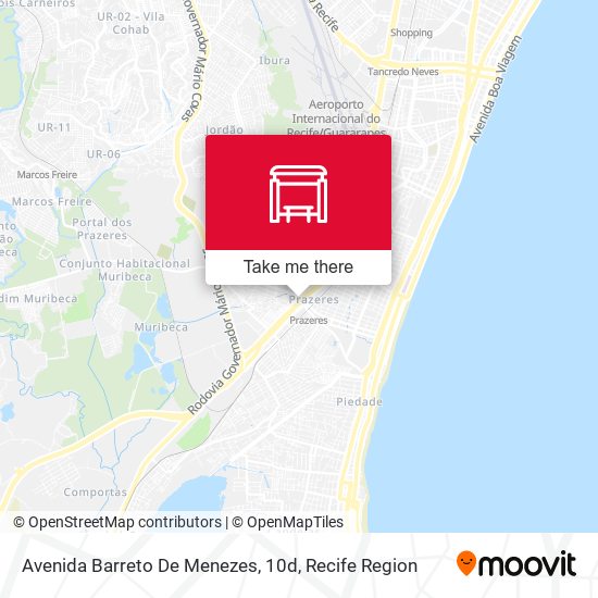 Avenida Barreto De Menezes, 10d map