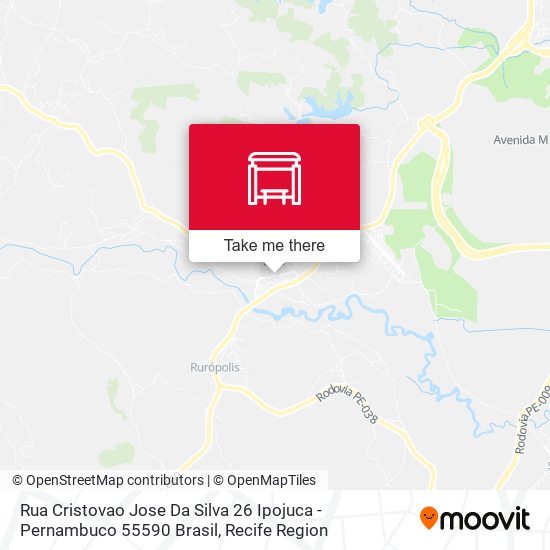 Rua Cristovao Jose Da Silva 26 Ipojuca - Pernambuco 55590 Brasil map
