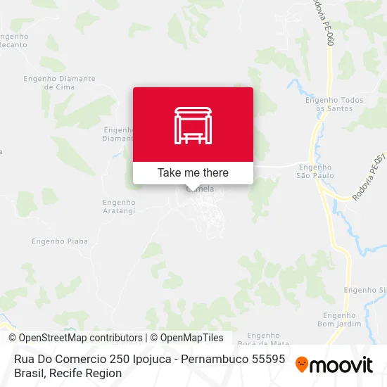 Rua Do Comercio 250 Ipojuca - Pernambuco 55595 Brasil map