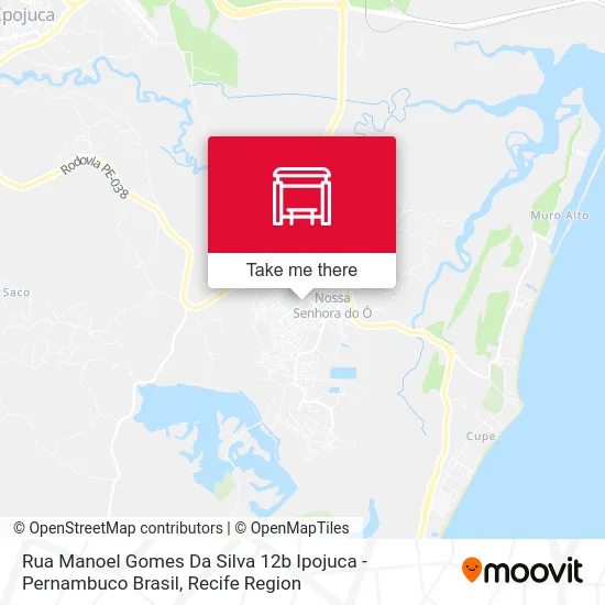 Rua Manoel Gomes Da Silva 12b Ipojuca - Pernambuco Brasil map
