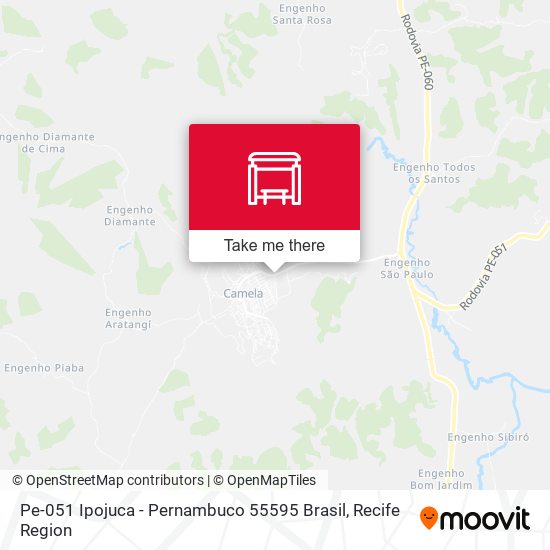 Pe-051 Ipojuca - Pernambuco 55595 Brasil map