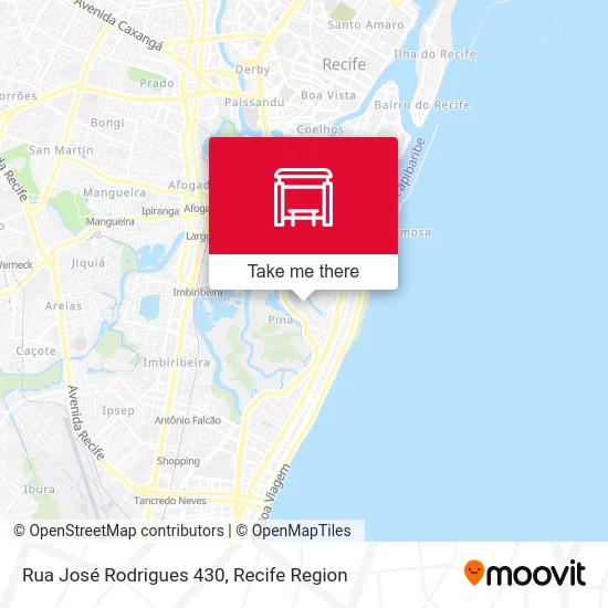 Rua José Rodrigues 430 map