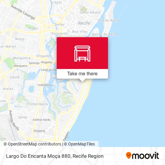 Largo Do Encanta Moça 880 map