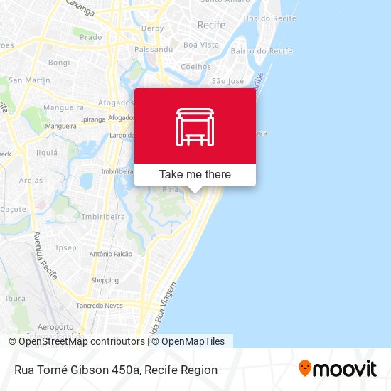 Rua Tomé Gibson 450a map