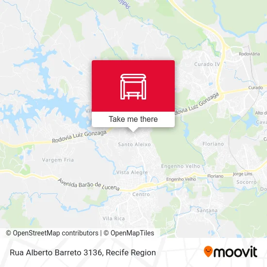 Rua Alberto Barreto 3136 map