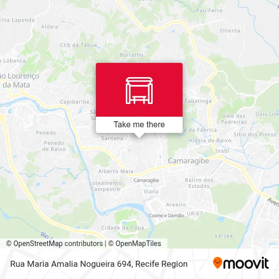 Rua Maria Amalia Nogueira 694 map