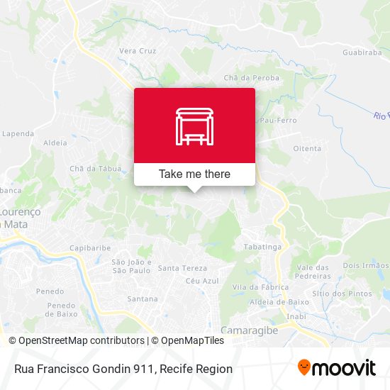 Rua Francisco Gondin 911 map
