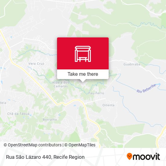 Rua São Lázaro 440 map