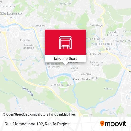 Rua Maranguape 102 map