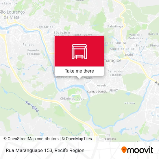 Rua Maranguape 153 map