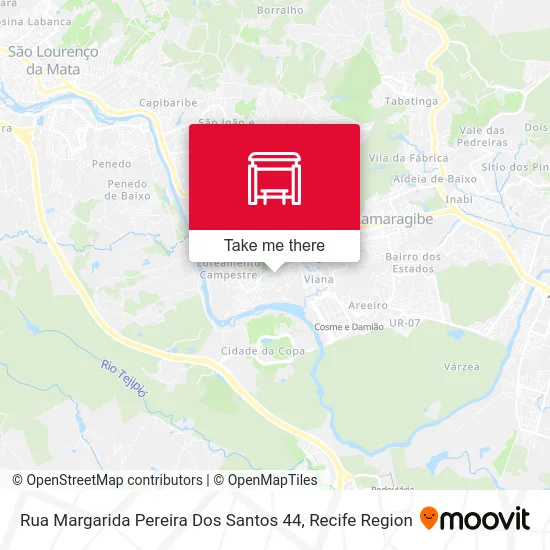Rua Margarida Pereira Dos Santos 44 map