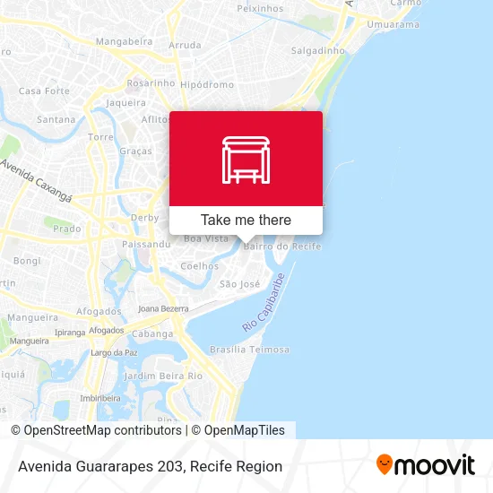 Avenida Guararapes 203 map