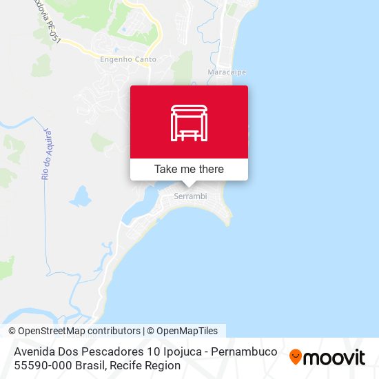 Avenida Dos Pescadores 10 Ipojuca - Pernambuco 55590-000 Brasil map