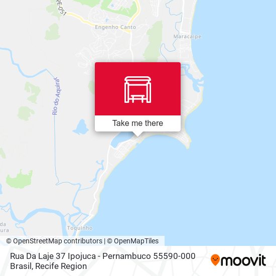 Rua Da Laje 37 Ipojuca - Pernambuco 55590-000 Brasil map