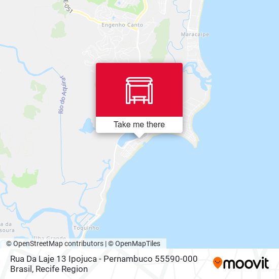Rua Da Laje 13 Ipojuca - Pernambuco 55590-000 Brasil map