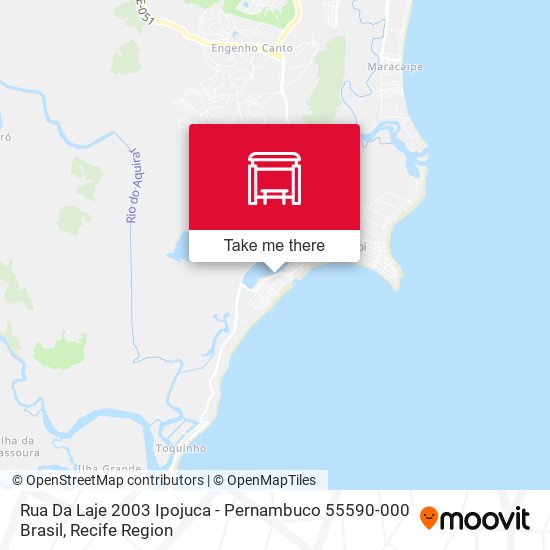 Rua Da Laje 2003 Ipojuca - Pernambuco 55590-000 Brasil map