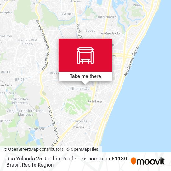 Rua Yolanda 25 Jordão Recife - Pernambuco 51130 Brasil map